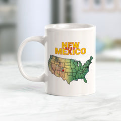 Designs ByLITA New Mexico: Land of Enchantment 11oz Plastic or Ceramic Coffee Mug | State Pride Collection