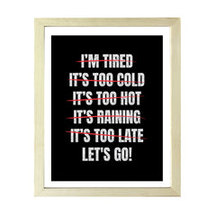 Designs ByLITA Let's Go!, Wall Print Art