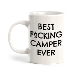 Best F**king Camper Ever 11oz Plastic or Ceramic Coffee Mug | RV Camper Lifestyle