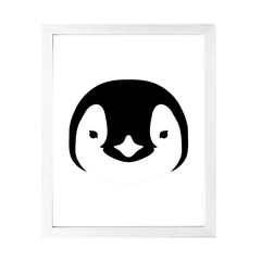 Designs ByLITA Penguin Outlined version, Wall Print Animals Art | Family Presents | Bedroom | Stylish Kindergarten Decor