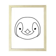 Designs ByLITA Penguin, Wall Print Animals Art | Family Presents | Bedroom | Stylish Kindergarten Decor