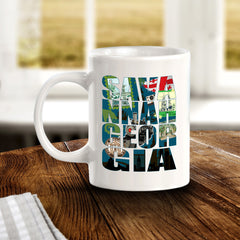 Savannah, Georgia 11oz Plastic or Ceramic Coffee Mug | American Cities Coffee Cups
