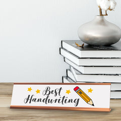 Signs ByLITA Best Handwritting Desk Sign (2x8)