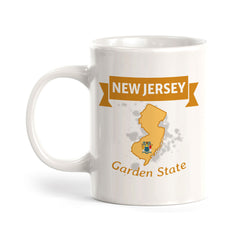 Designs ByLITA New Jersey: Garden State 11oz Plastic or Ceramic Coffee Mug | State Pride Collection
