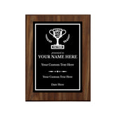 Better Luck Next Time Novelty Funny Customizable Award Plaque |Easel Mount Option | Funny Parody Achievement Personalizable Plaques