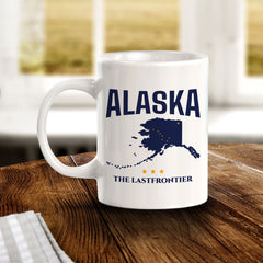 Designs ByLITA Alaska: The Last Frontier 11oz Plastic or Ceramic Coffee Mug | State Pride Collection