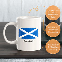 Designs ByLITA Scotland 11oz Plastic/Ceramic Coffee Mug