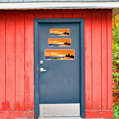 Standard Plus Gulf Shores, Alabama Wall or Door Sign | Famous US Beaches Souvenir