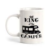 King Of The Camper 11oz Plastic or Ceramic Mug | RV Camper Lifestyle