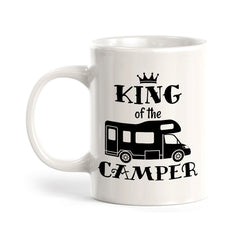 King Of The Camper 11oz Plastic or Ceramic Mug | RV Camper Lifestyle