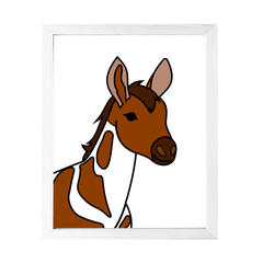 Designs ByLITA Okapi, Wall Print Animals Art | Family Presents | Bedroom | Stylish Kindergarten Decor