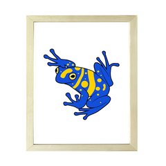 Designs ByLITA Poison Dart Frog, Wall Print Animals Art | Family Presents | Bedroom | Stylish Kindergarten Decor