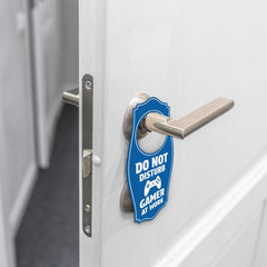 Do Not Disturb Gamer At Work Door Hanger | House or Business Door Sign