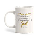"God Made Him Who Had No Sin To Be Sin For Us..." - Corinthians 5:21 Coffee Mug