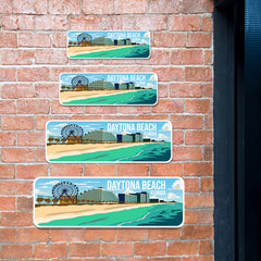 Standard Plus Daytona Beach, Florida Wall or Door Sign | Famous US Beaches Souvenir