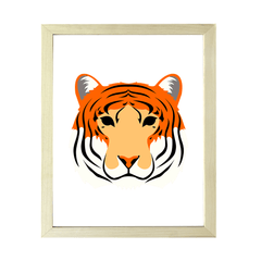 Designs ByLITA Tiger, Wall Print Animals Art | Family Presents | Bedroom | Stylish Kindergarten Decor