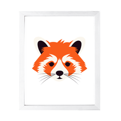 Designs ByLITA Red Panda, Wall Print Animals Art | Family Presents | Bedroom | Stylish Kindergarten Decor