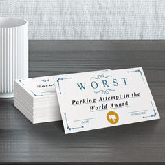 Worst Parking Attempt in the World, Signature Novelty Business cards (100 Pack)
