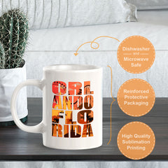Orlando, Florida 11oz Plastic or Ceramic Mug | American Cities Coffee Cups