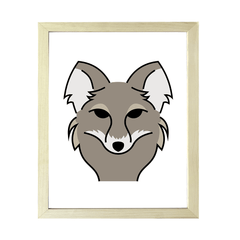 Designs ByLITA Fox, Wall Print Animals Art | Family Presents | Bedroom | Stylish Kindergarten Decor