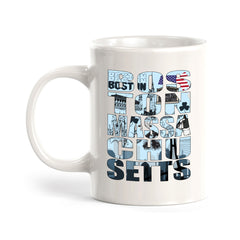 Boston, Massachusetts 11oz Plastic or Ceramic Coffee Mug | American Cities Coffee Cups