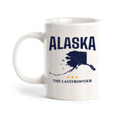 Designs ByLITA Alaska: The Last Frontier 11oz Plastic or Ceramic Coffee Mug | State Pride Collection