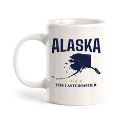 Designs ByLITA Alaska: The Last Frontier 11oz Plastic or Ceramic Coffee Mug | State Pride Collection