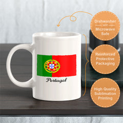 Designs ByLITA Portugal 11oz Plastic/Ceramic Coffee Mug