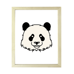 Designs ByLITA Panda, Wall Print Animals Art | Family Presents | Bedroom | Stylish Kindergarten Decor