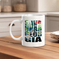 Savannah, Georgia 11oz Plastic or Ceramic Coffee Mug | American Cities Coffee Cups
