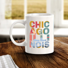 Chicago, Illinois 11oz Plastic or Ceramic Coffee Mug | American Cities Coffee Cups