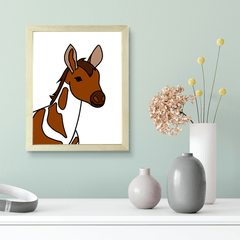 Designs ByLITA Okapi, Wall Print Animals Art | Family Presents | Bedroom | Stylish Kindergarten Decor