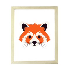 Designs ByLITA Red Panda, Wall Print Animals Art | Family Presents | Bedroom | Stylish Kindergarten Decor