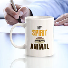 My Spirit Animal 11oz Plastic or Ceramic Coffee Mug | Witty Funny Coffee Cups