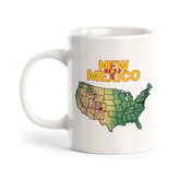 Designs ByLITA New Mexico: Land of Enchantment 11oz Plastic or Ceramic Coffee Mug | State Pride Collection