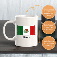 Designs ByLITA Mexico 11oz Plastic/Ceramic Coffee Mug