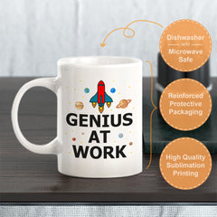Genius At Work Coffee Mug
