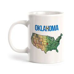 Designs ByLITA Oklahoma: Native America 11oz Plastic or Ceramic Coffee Mug Elegance