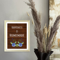 Designs ByLITA Happiness Is Homemade, Wall Print (Framed) | Home Decor
