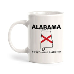 Designs ByLITA Alabama: Sweet Home Alabama 11oz Plastic or Ceramic Coffee Mug | State Pride Collection