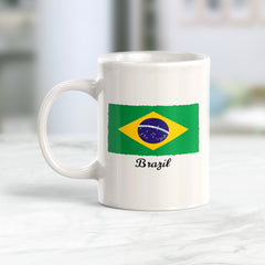 Designs ByLITA Brazil 11oz Plastic/Ceramic Coffee Mug