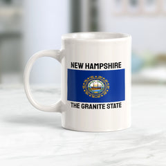 Designs ByLITA New Hampshire: The Granite State 11oz Plastic or Ceramic Coffee Mug Elegance