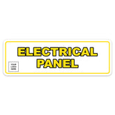 Signs ByLITA Standard Plus | Electrical Panel Wall or Door Sign | Customizable with Your Company Logo | Durable & Easy to Install