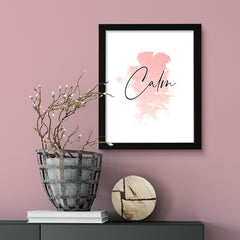 Calm, Framed Wall Art, Home Décor Prints