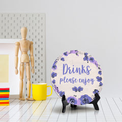 Signs ByLITA Baby Shower Decoration Circle Table Signs Home Decor | Baby Party Signs