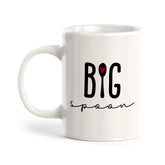 Big Spoon 11oz Plastic or Ceramic Mug | Coffee Mugs Ideas for Couples