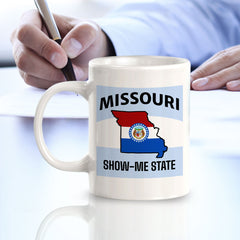 Designs ByLITA Missouri: Show-Me State 11oz Plastic or Ceramic Coffee Mug | State Pride Collection