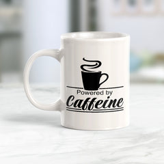 Signs ByLITA Powered by Caffeine 11oz Plastic/Ceramic Coffee Mug