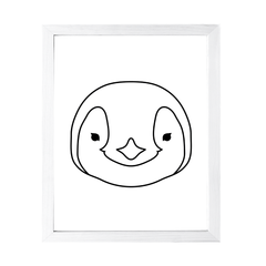 Designs ByLITA Penguin, Wall Print Animals Art | Family Presents | Bedroom | Stylish Kindergarten Decor