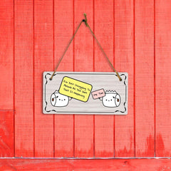 I'm Just Struggling To Absorb All This Sh*t That Is Happening Me Too. 5x10 Hanging Plus Wall or Door Sign | Funny Home Decor